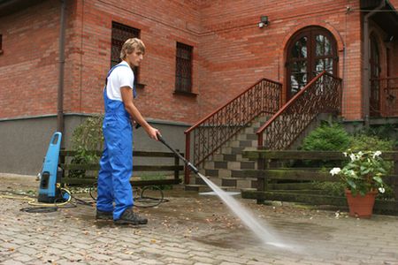 Pressure washing preparation