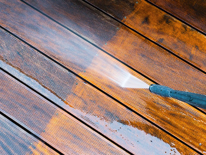 deck washing